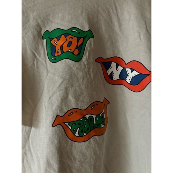OnlyNY Long Sleeve Graphic Lips Tee Size XS - Picture 5 of 9